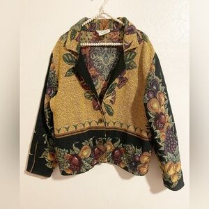 Westbrook Fruit Tapestry Jacket OS